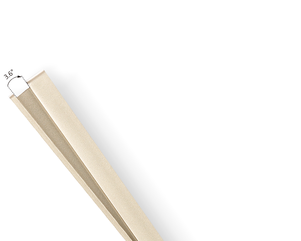 3.6°小擺角設(shè)計(jì)