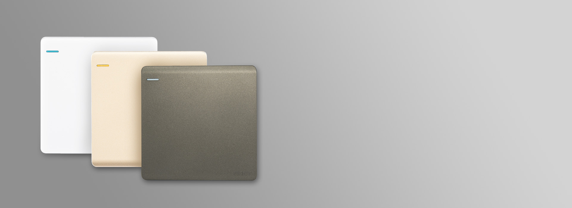 暢享自由，無框大板
 無邊框大面板開關，...