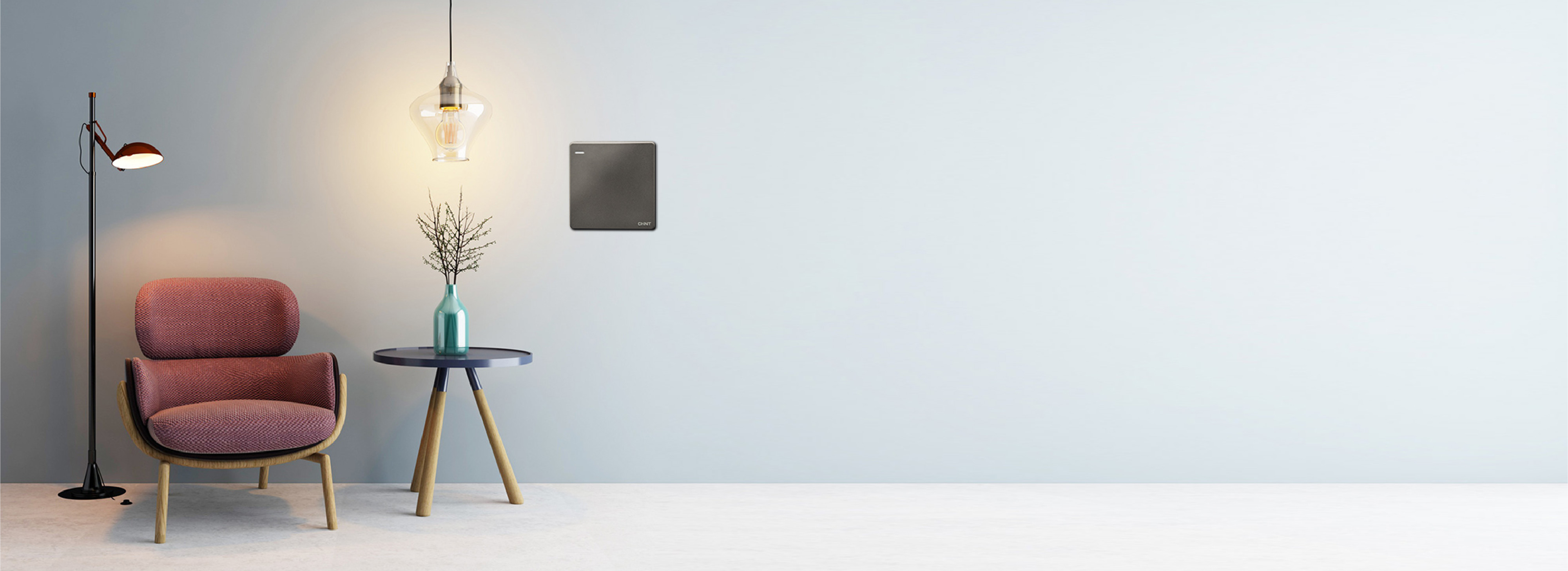 人性化指示熒光燈
 開關自帶熒光燈指示設...