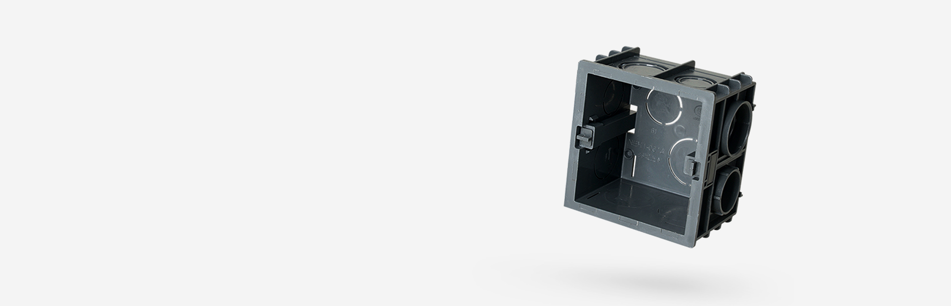 NEH1系列開關插座暗盒
 預埋墻底，持...