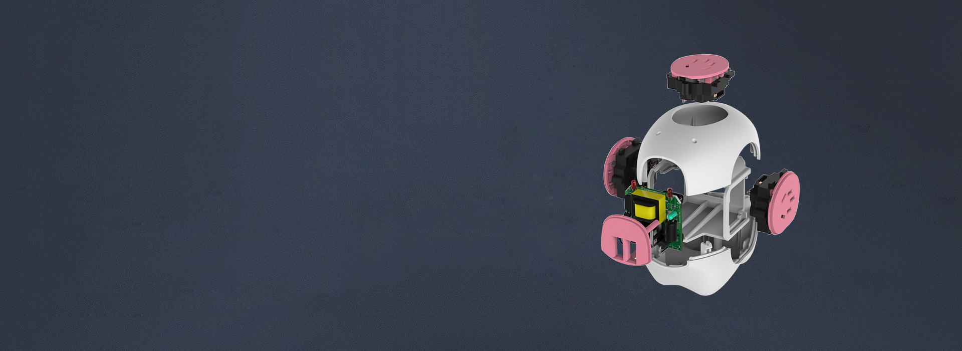 一體成型，安全可靠
 正泰小豬系列創意排...