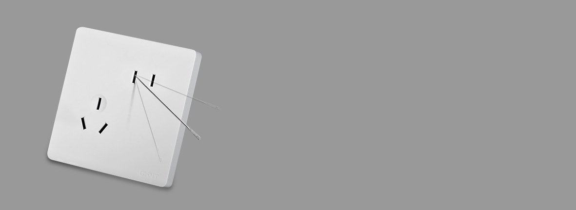 暢享安全，防單極插入
 正泰開關NEW2...