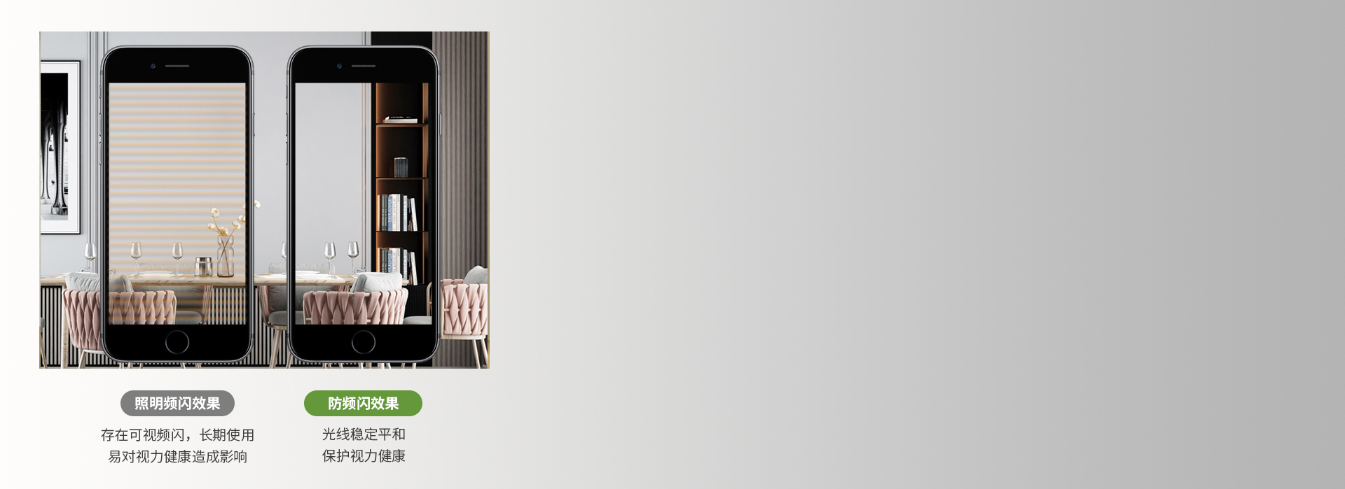 安全隔離驅動，防頻閃，更護眼
 采用隔離...