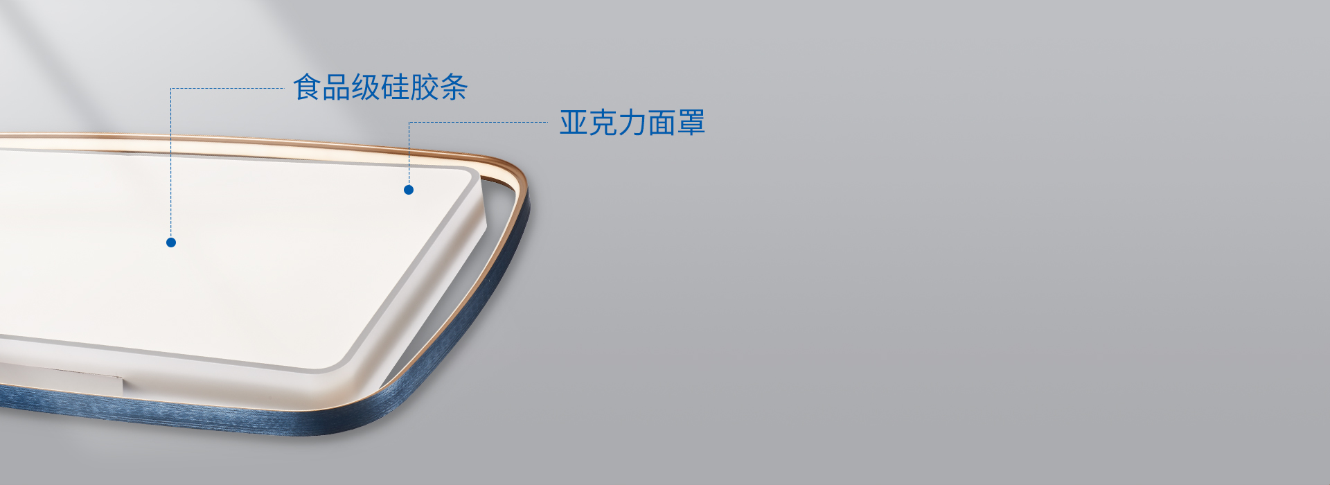 光學面罩，透出柔和好光線 亞克力材質(zhì)的...