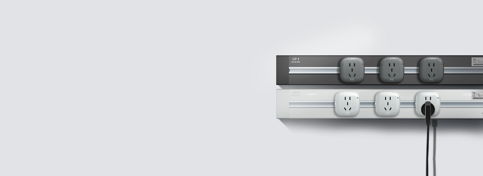 NEA1系列軌道插座 插座更多，布局更...