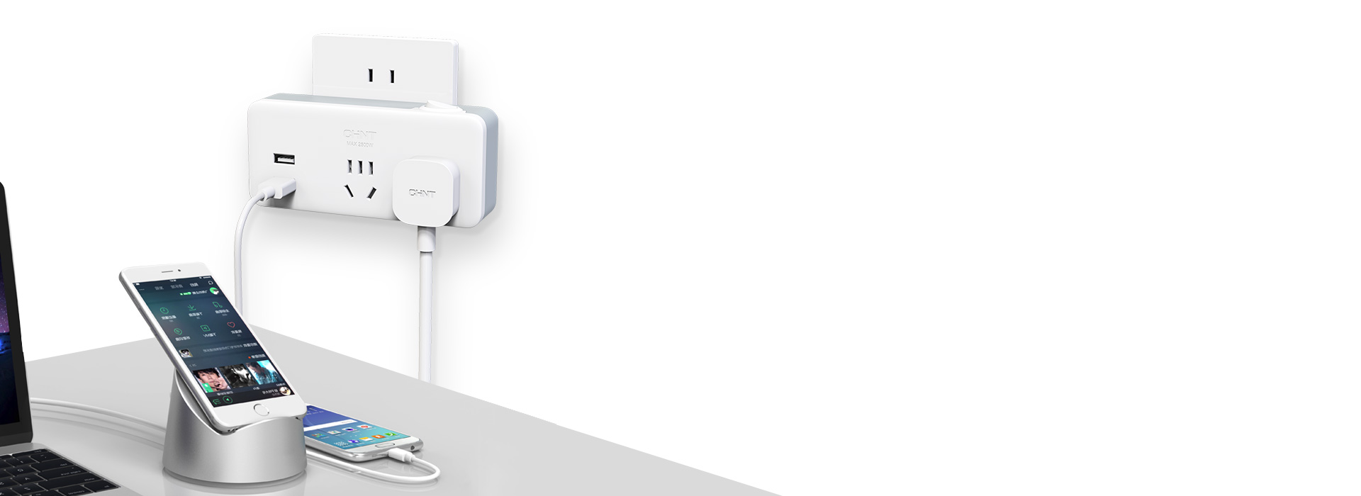 雙USB充電口，充電不用搶 2個(gè)總電流...