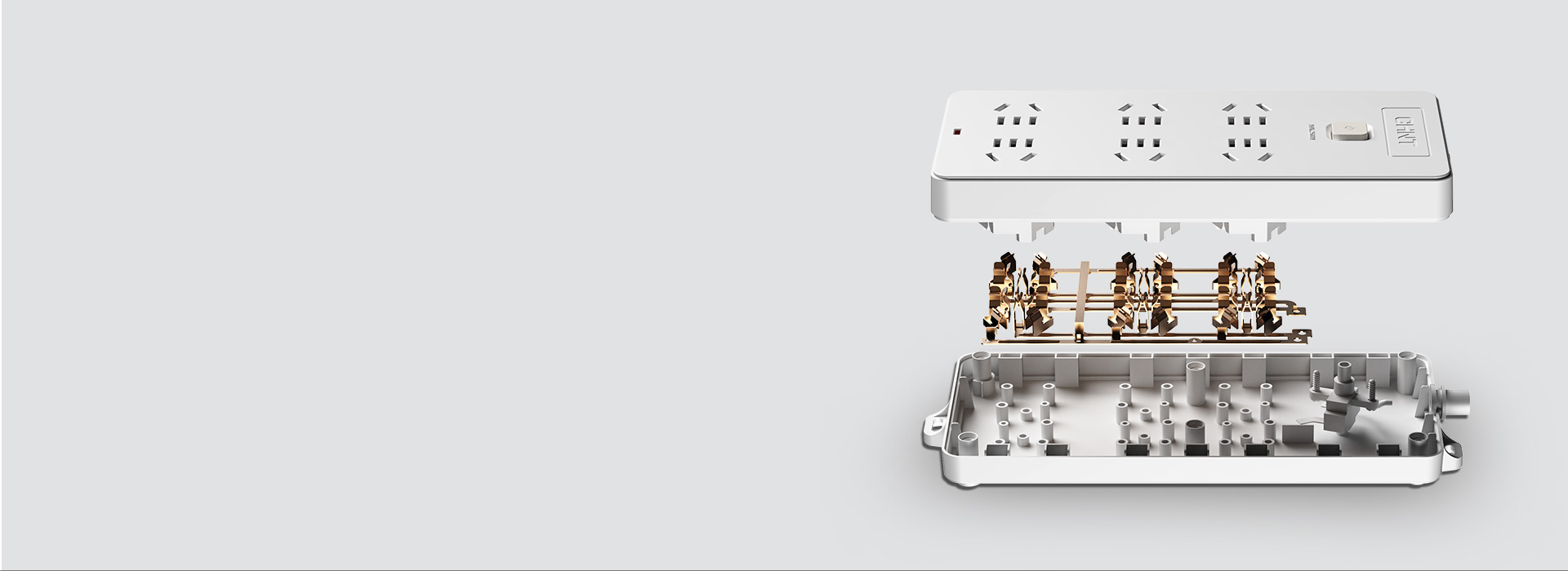 一體化銅件，安全有保障
 良好韌性，順暢...