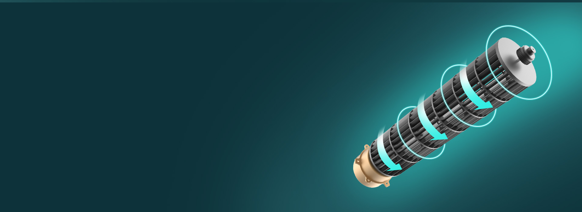 巧設(shè)計(jì)，大風(fēng)量
 采用漩渦螺旋長風(fēng)道、弧...