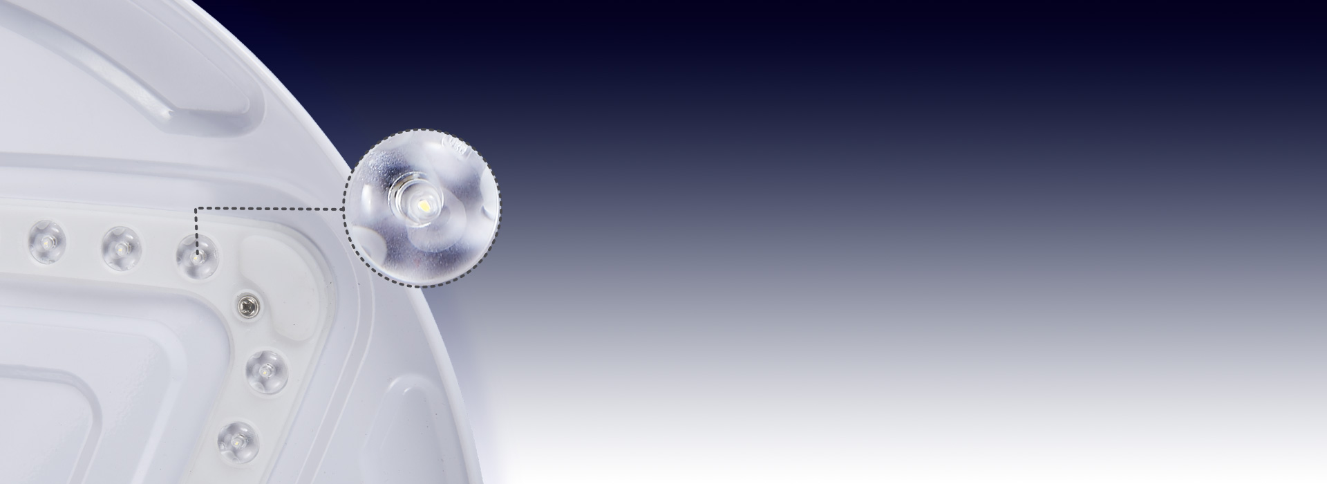 光學(xué)PC透鏡，120°大發(fā)光角度
 大角...