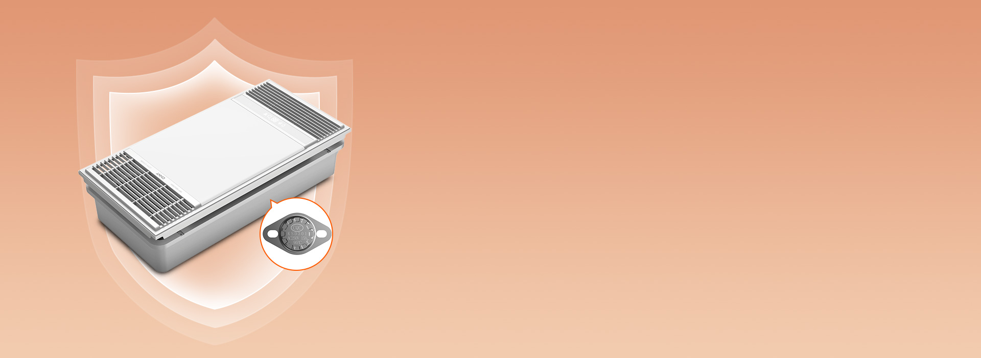 過熱保護(hù)，為安全加一道屏障
 內(nèi)置105...