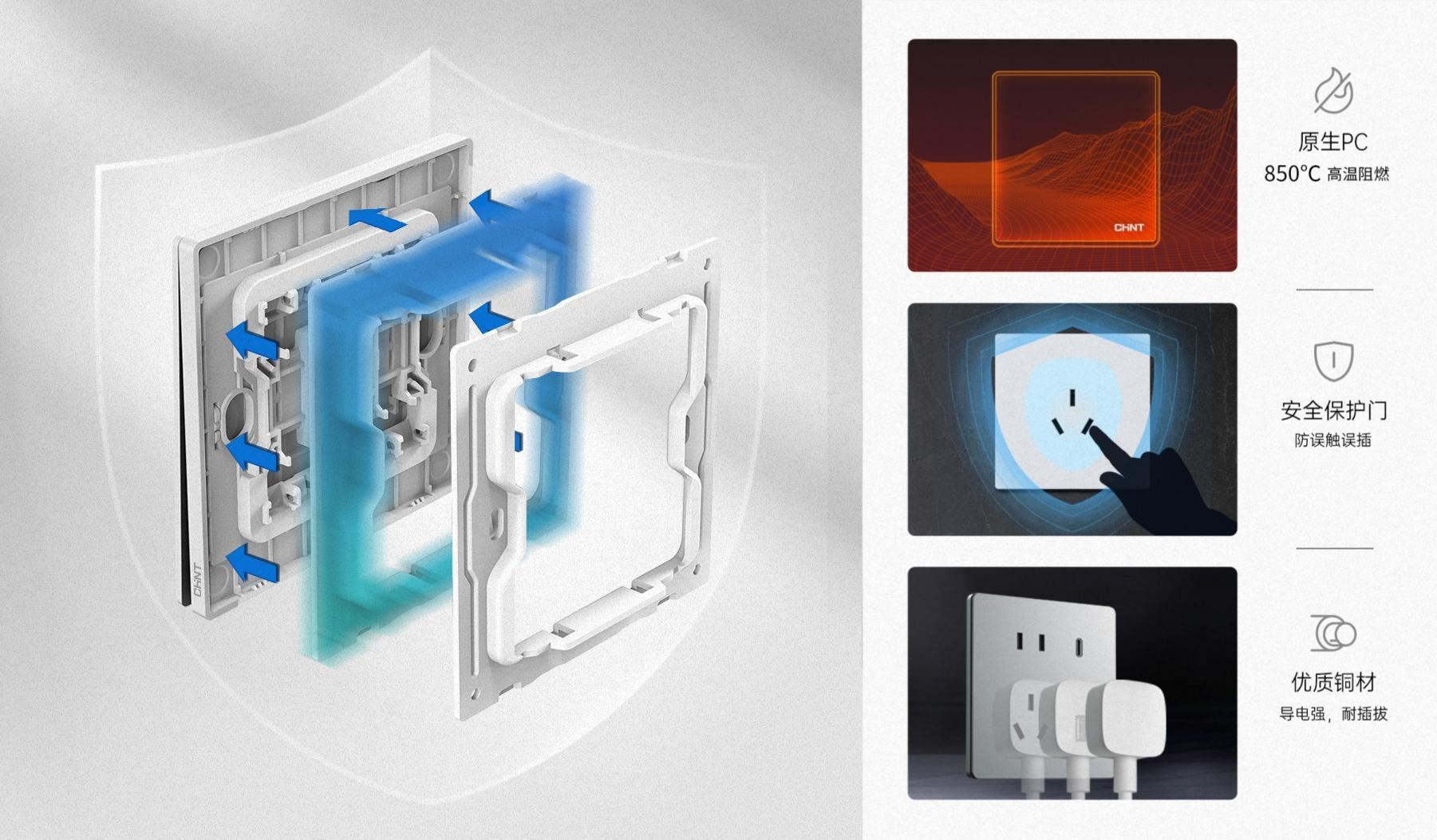 正泰T7系列素野印象開關(guān):回歸自然的簡約美學(xué)-4 正泰T7系列素野印象開關(guān):回歸自然的簡約美學(xué)-4
