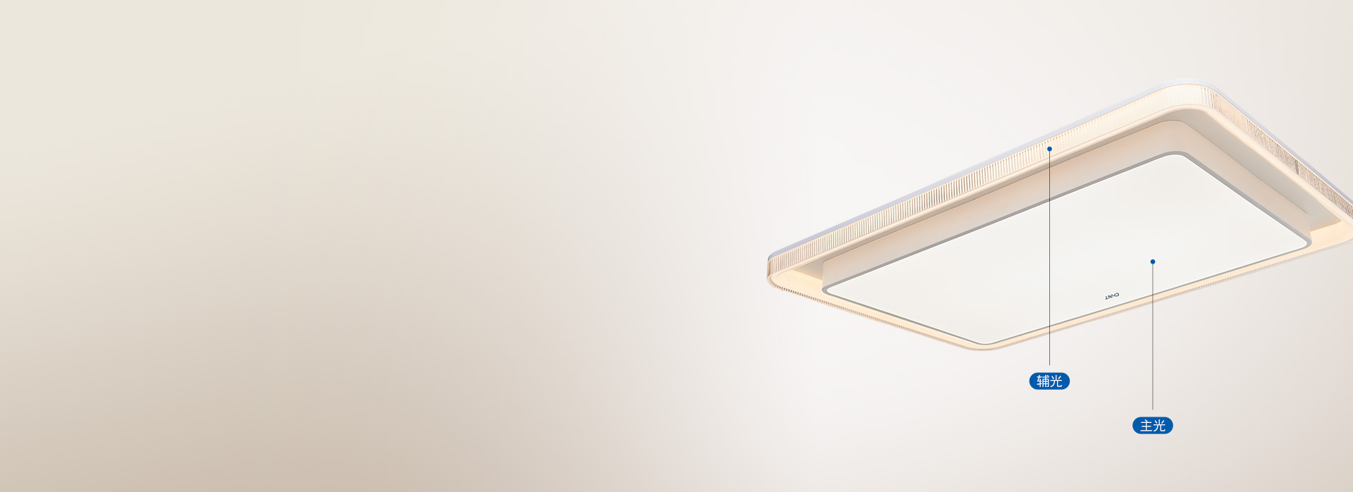 主輔光3D環(huán)繞，減少暗區(qū)
 主輔光搭配，...