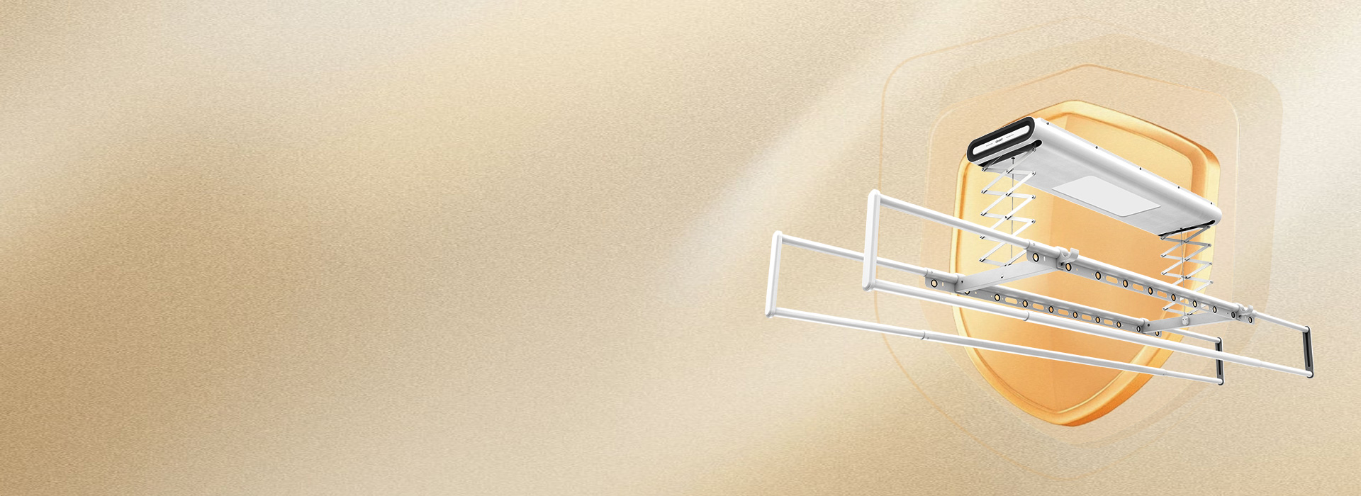 貼心技術保護，晾曬安全方便
 智能技術加...