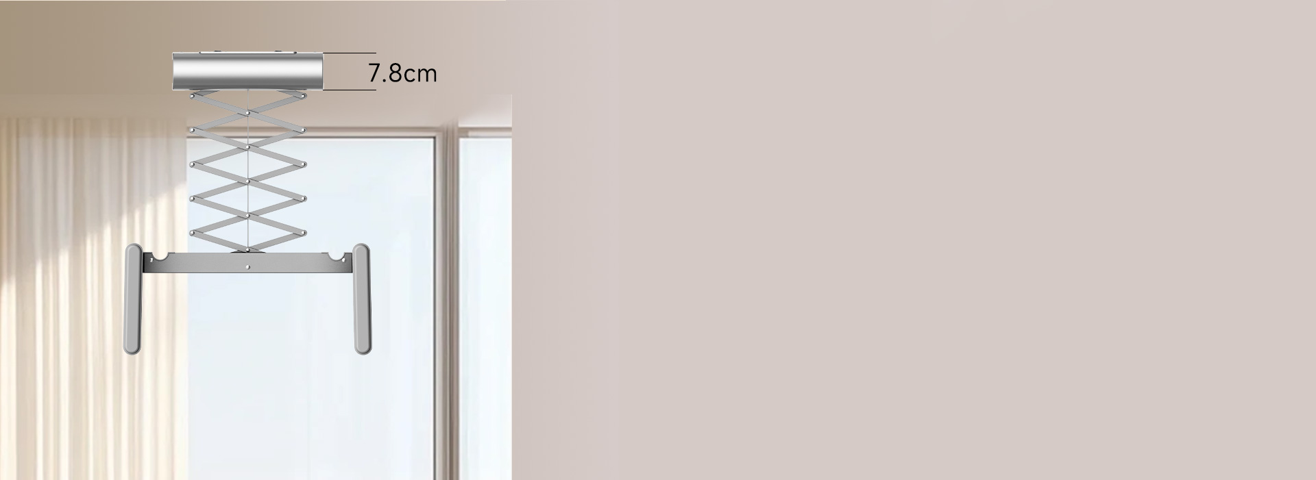 極簡美學(xué)，裝飾陽臺(tái)
 輕奢太空銀，質(zhì)感細(xì)...