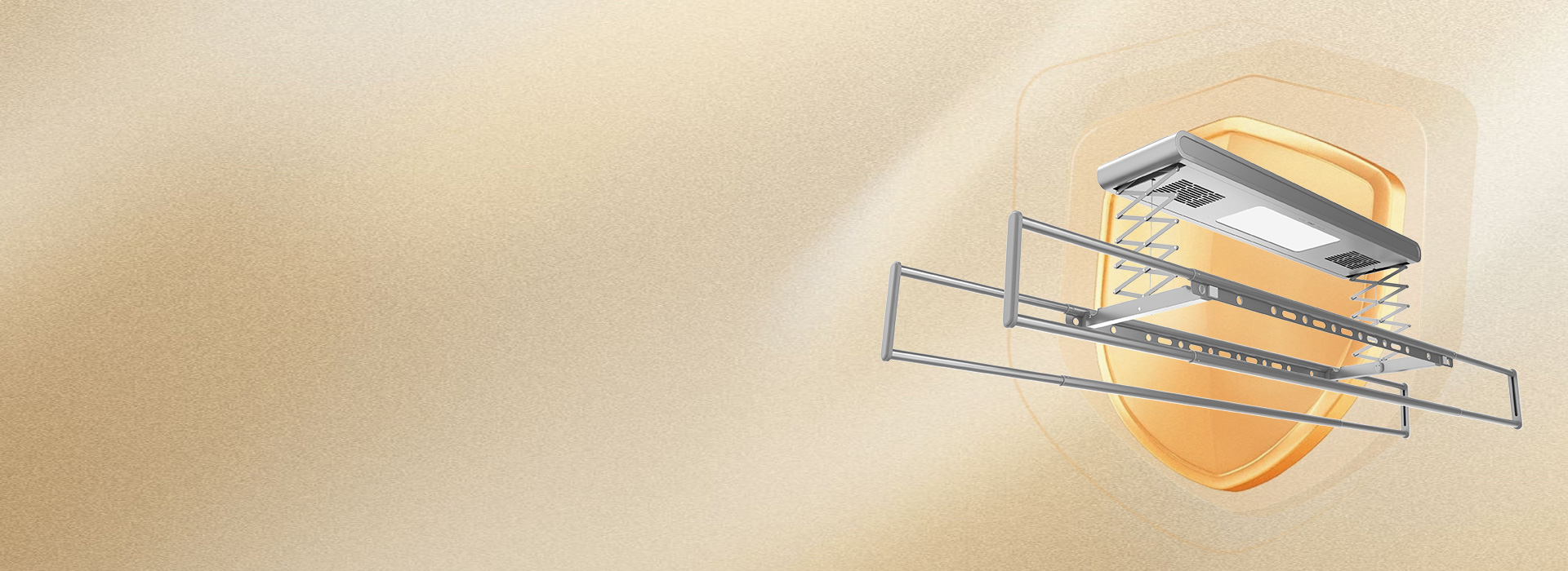 貼心技術(shù)保護(hù)，晾曬安全方便
 智能技術(shù)加...