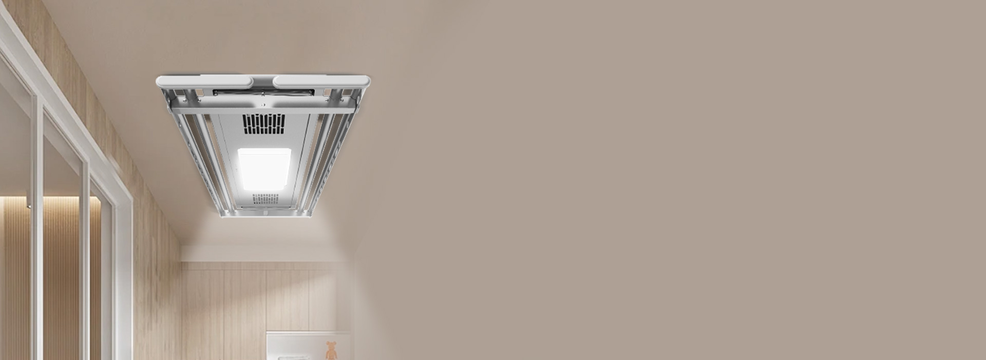 光線護(hù)眼，陽臺(tái)照明更健康
 光線柔和，健...