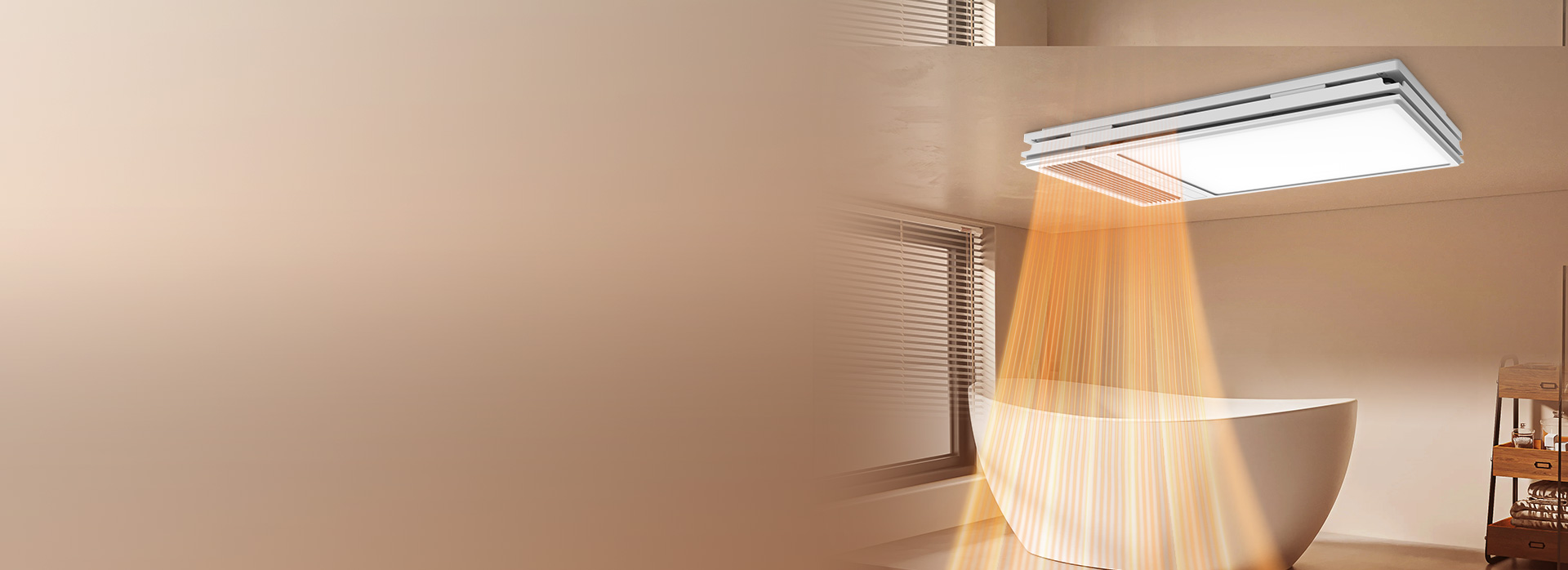 感受【瀑布式】暖流 出風口尺寸升級至2...