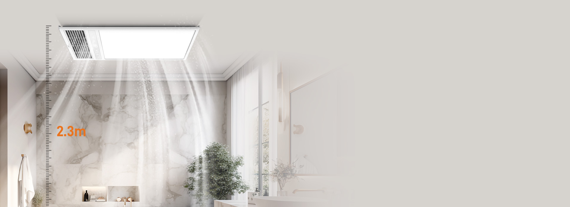 強(qiáng)勁送風(fēng)，快速換氣 150mm大風(fēng)輪，...