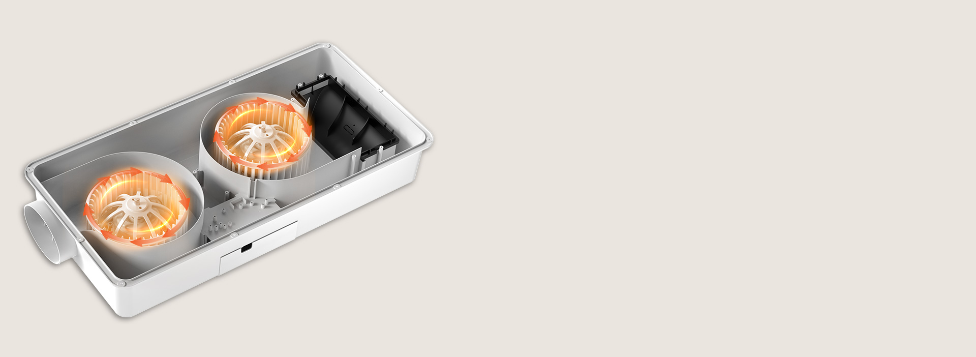 雙核塑封電機(jī)，穩(wěn)定運(yùn)行噪音低 動力強(qiáng)勁...