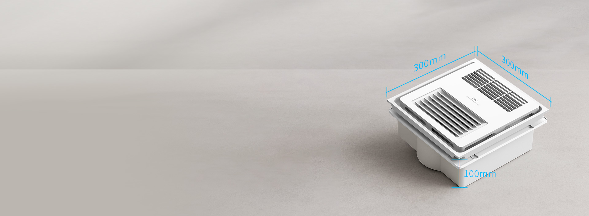 小巧體積，便于安裝
 300*300*1...